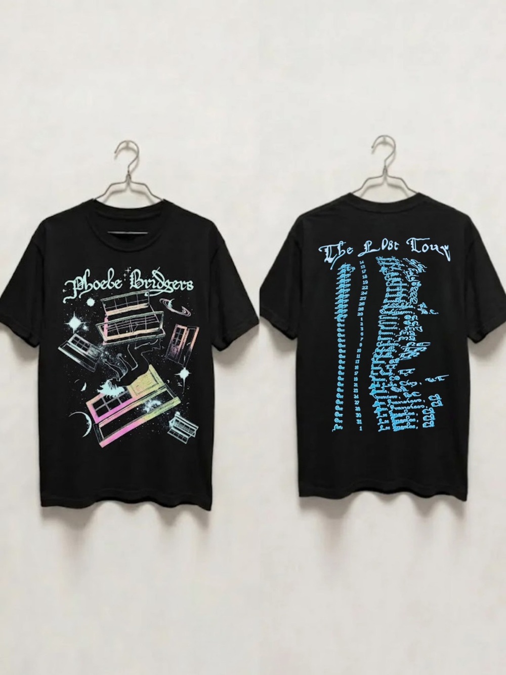 Phoebe Bridgers The Lost Tour 2026 T-Shirt Celestial Windowdream